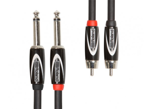 <b>Roland RCC-5-2R28 Cabo Audio Jack Duplo mono RCA Duplo 1,5 metros comprimento Garantia Vitalícia</b> <b>Roland RCC-5-2R28 Cabo Audio Jack Duplo mono RCA Duplo 1,5 metros comprimento Garantia Vitalícia</b>